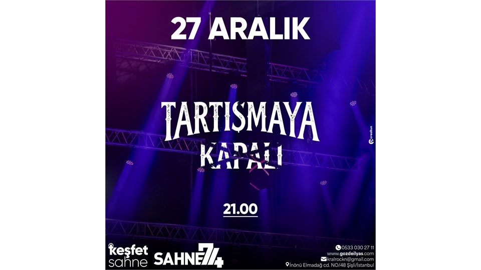 Tartışmaya Kapalı