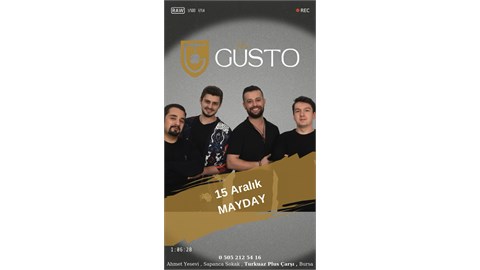 MAYDAY BURSA KONSERİ