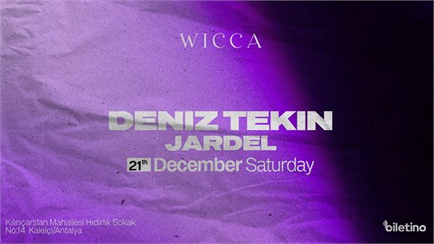 DENIZ TEKIN, JARDEL @WiccaAntalya 21th December