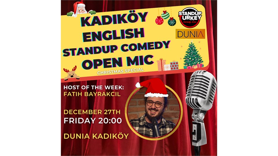 Kadıköy English Stand-up Comedy Open Mic - Christmas Special