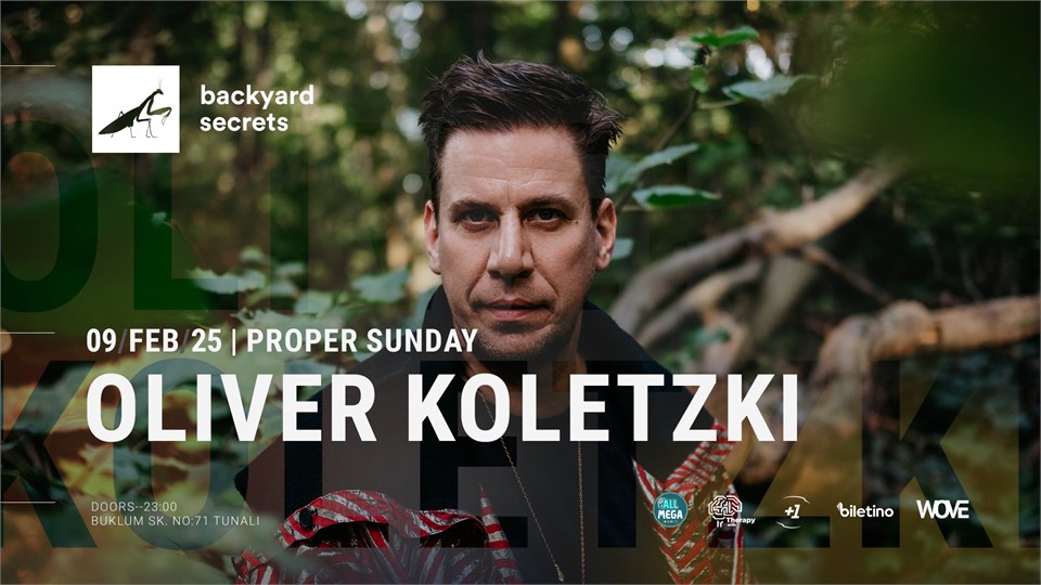 Proper Sunday w/ Oliver Koletzki