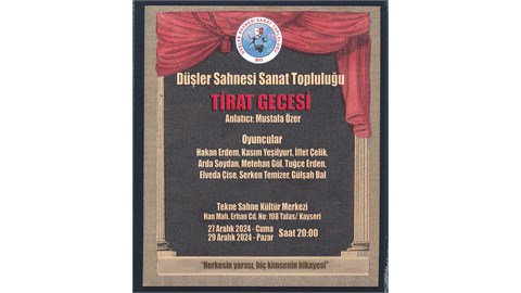 Düşler Sahnesi Tirat Gecesi 4