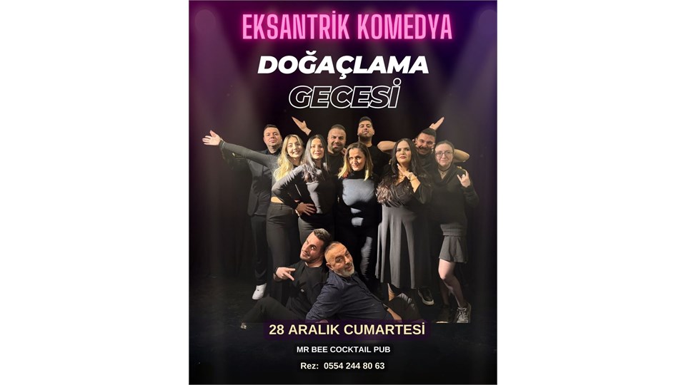 Eksantrik Komedya Doğaçlama gecesi 