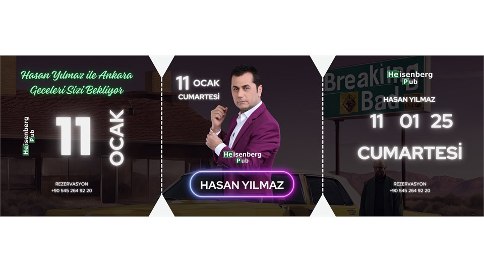 HASAN YILMAZ İLE ANKARA GECELERİ KONSER 
