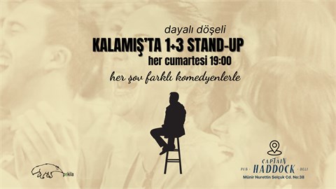 Kalamış'ta 1+3 Stand-Up