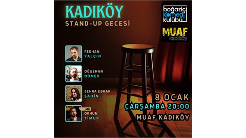 Boğaziçi Komedi Kulübü - Kadıköy Stand-up Gecesi