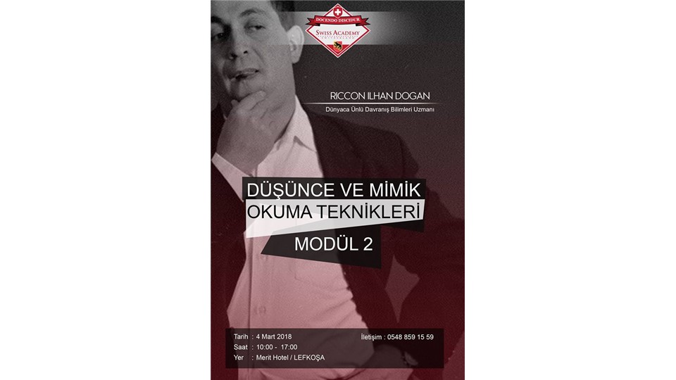 Riccon İlhan Doğan ile Düşünce ve Mimik Okuma Teknikleri Modül 2