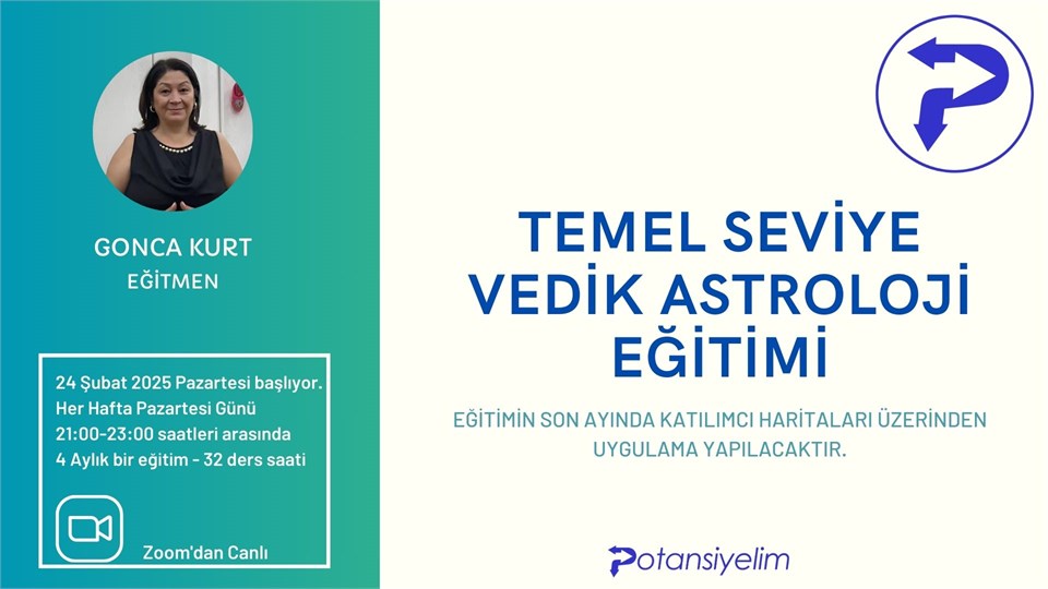 Temel Seviye Vedik Astroloji Eğitimi