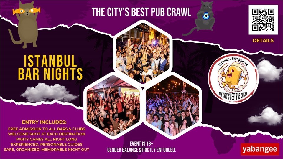 Istanbul Bar Nights - The City's Best Pub Crawl (Friday)