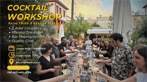 LAYQ COCKTAIL WORKSHOP