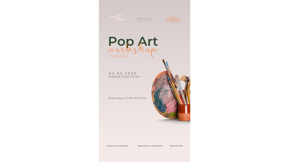 Pop Art Workshop Painting