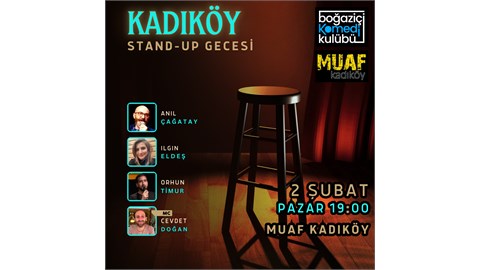 Boğaziçi Komedi Kulübü - Kadıköy Stand-up Gecesi