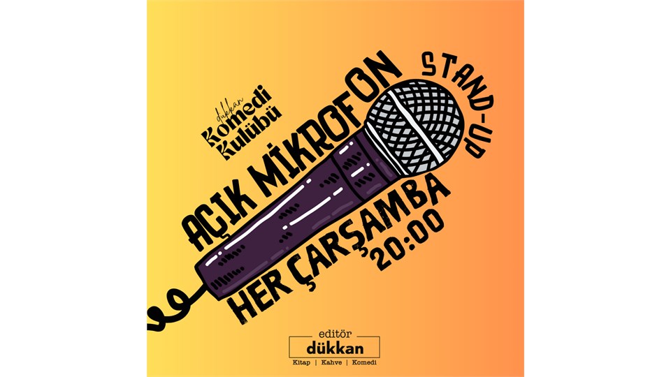 Dükkan Komedi Kulübü - Açık Mikrofon Stand-up