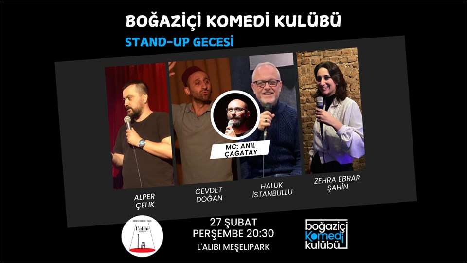 Boğaziçi Komedi Kulübü - Bursa Stand-up Gecesi