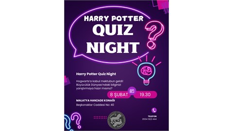HARRY POTTER QUİZ NİGHT