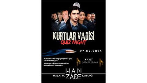 KURTLAR VADİSİ QUIZ NIGHT