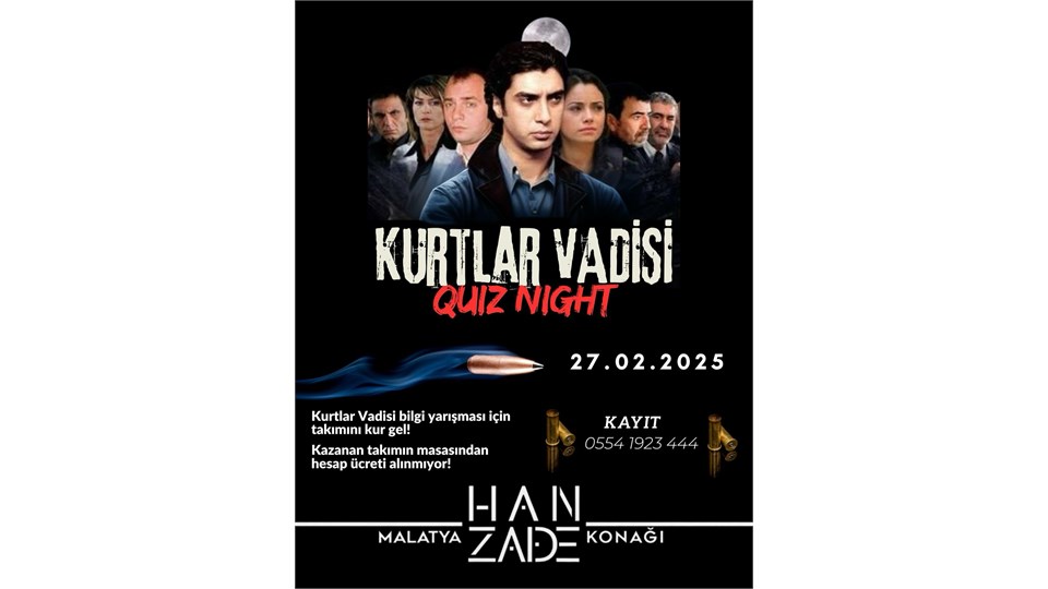KURTLAR VADİSİ QUIZ NIGHT