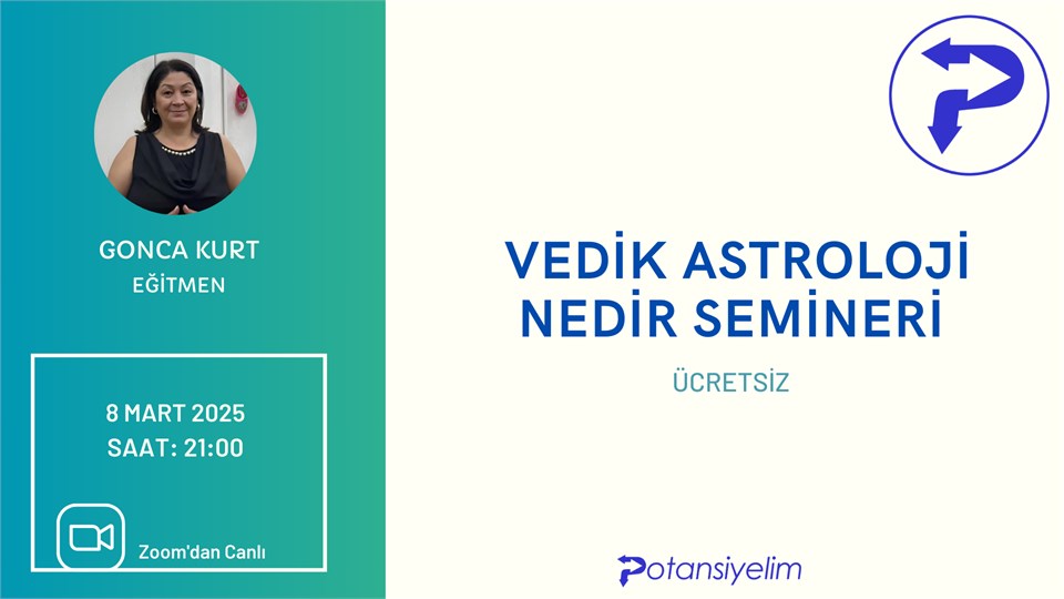 ”Vedik Astroloji Nedir?” Semineri