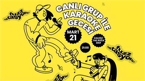 Fuzz İstasyonu Canlı Karaoke Gecesi