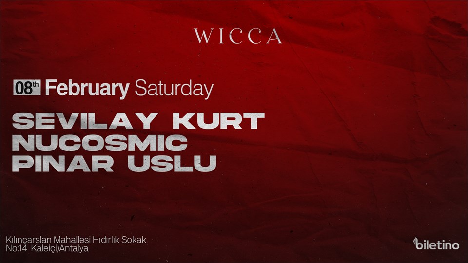 Sevilay Kurt, Nucosmic, Pınar Uslu@Wicca Antalya March 08th !