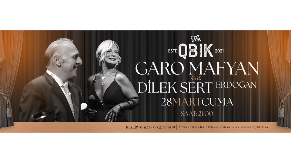 GARO MAFYAN ft. DİLEK SERT ERDOĞAN KONSER / YEMEKLİ EĞLENCE 