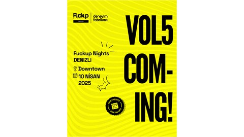 Fuckup Nights Denizli Volume:5