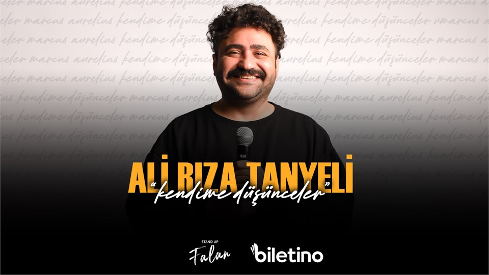 Ali Rıza Tanyeli-Kendime Düşünceler-Stand Up