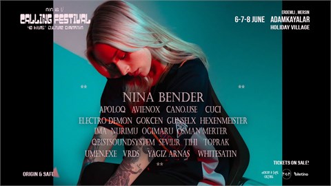 CALLING FESTIVAL- Adamkayalar,Mersin