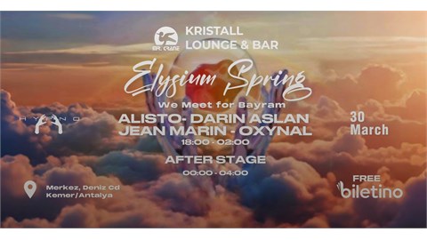 Elysium Spring - 30 March - Hypno Event Presents