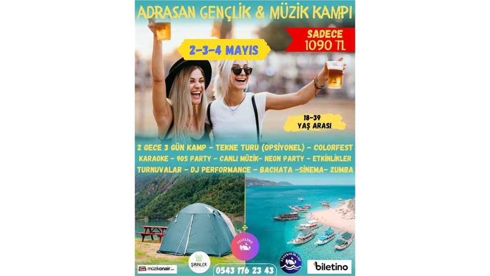 Adrasan Gençlik & Müzik Kampı
