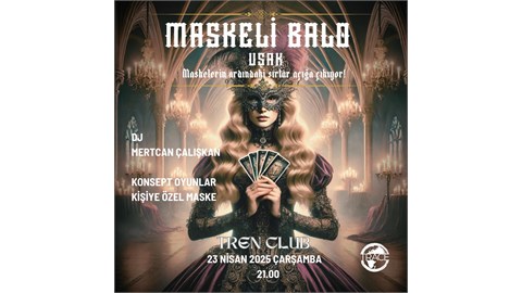 MASKELİ BALO - Uşak