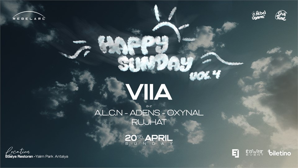 HAPPY SUNDAY vol.4 | Rebelarc Presents ! 