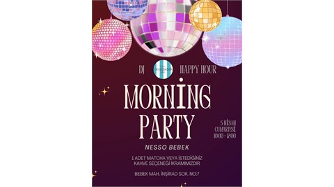 MORNİNG PARTY MATCHA COFFEE