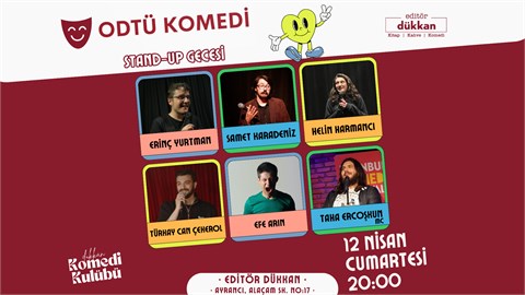 ODTÜ Komedi Topluluğu Stand-up Gecesi