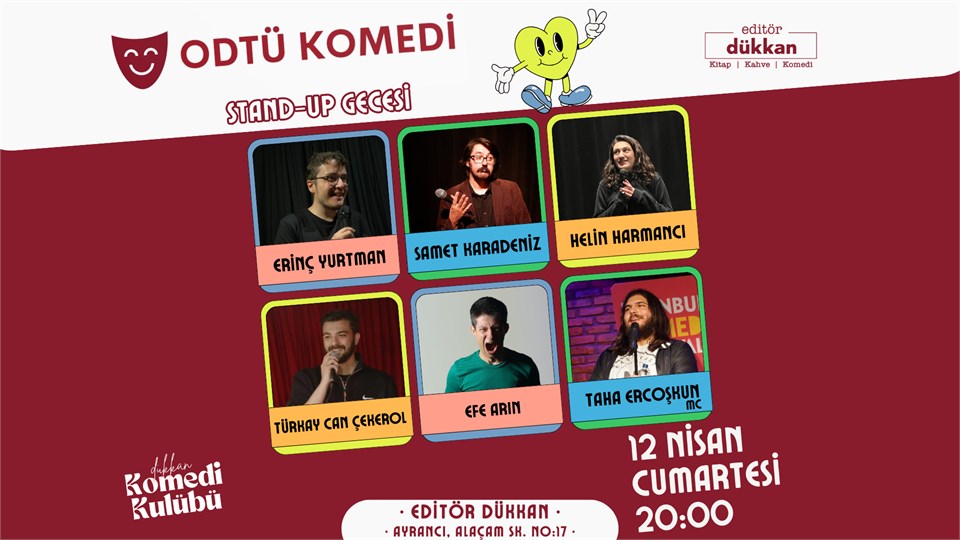 ODTÜ Komedi Topluluğu Stand-up Gecesi