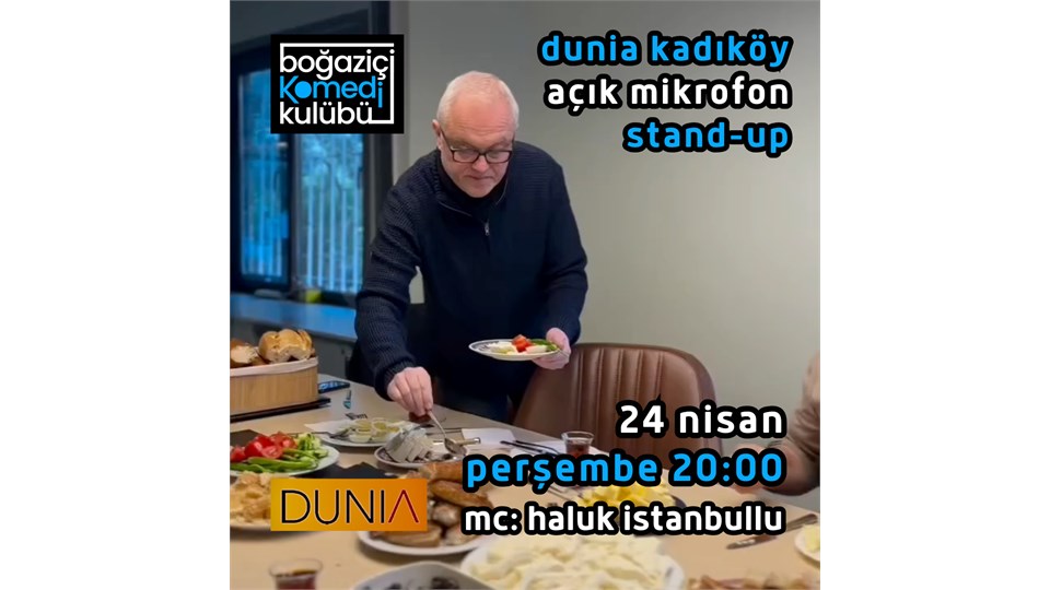 Kadıköy Açık Mikrofon Stand-up - Boğaziçi Komedi Kulübü
