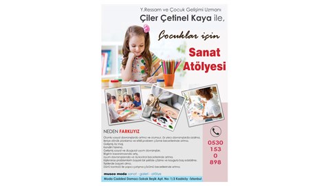 ÇOCUK SANAT ATÖLYESİ (PEMBE - MAVİ / PABLO PİCASSO)