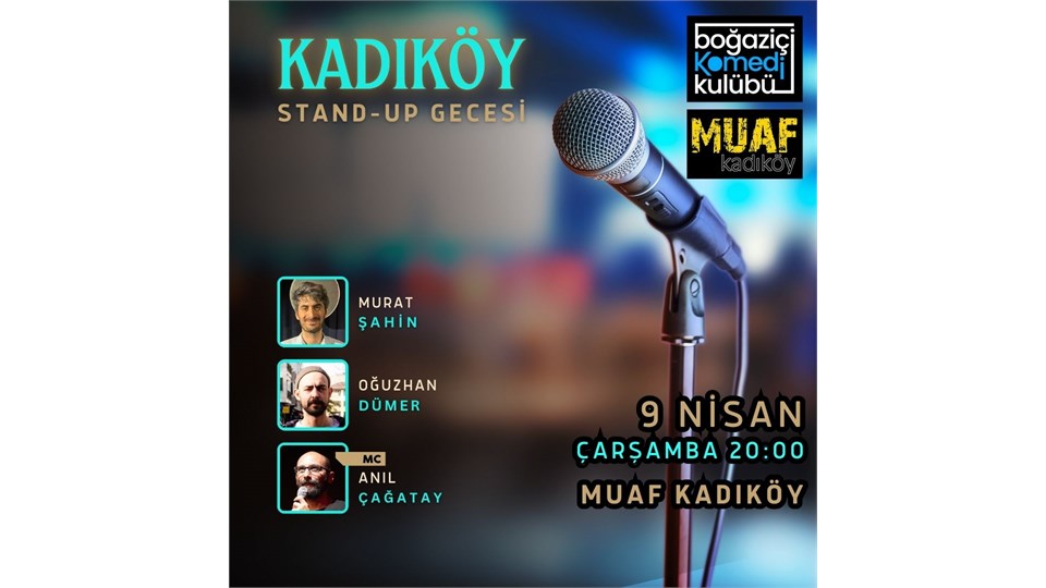 Boğaziçi Komedi Kulübü - Kadıköy Stand-up Gecesi