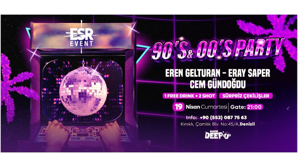 90'S ve 00'S  PARTY 