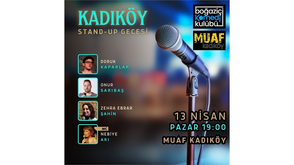 Boğaziçi Komedi Kulübü - Kadıköy Stand-up Gecesi