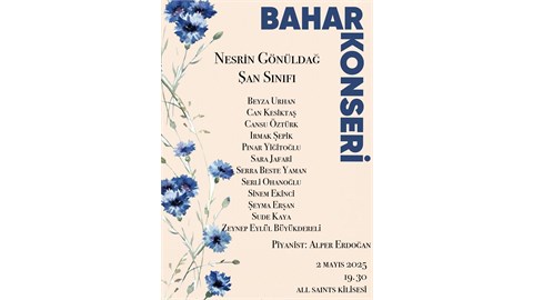 Nesrin Gönüldağ Şan Sınıfı Bahar Konseri