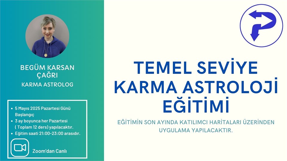 Temel Seviye Karma Astroloji Eğitimi