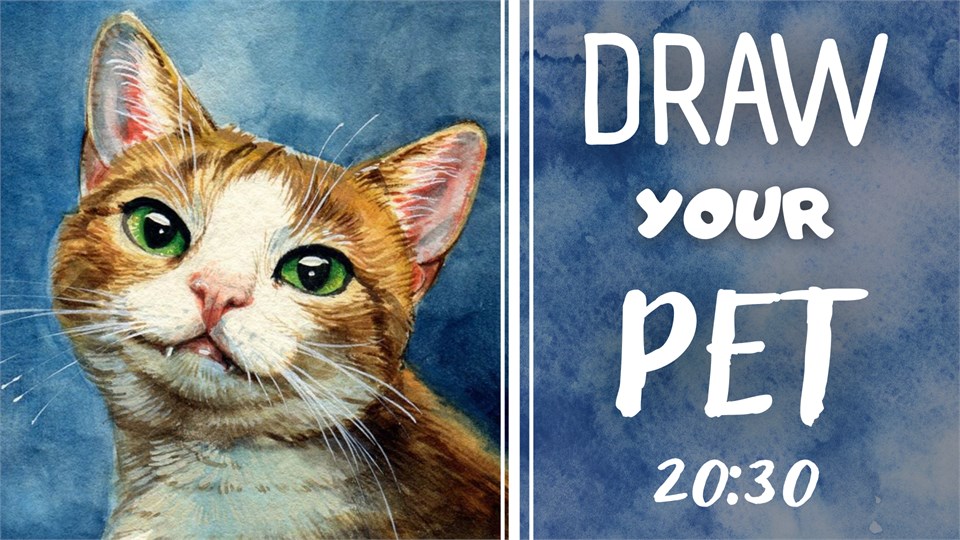 Draw your pet-workshop ( Evcil hayvanını çiz resim atölyesi ) Ankara