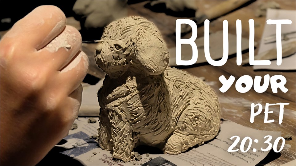 Built your pet-workshop (Evcil hayvanının heykelini yap-heykel atölyesi) Ankara