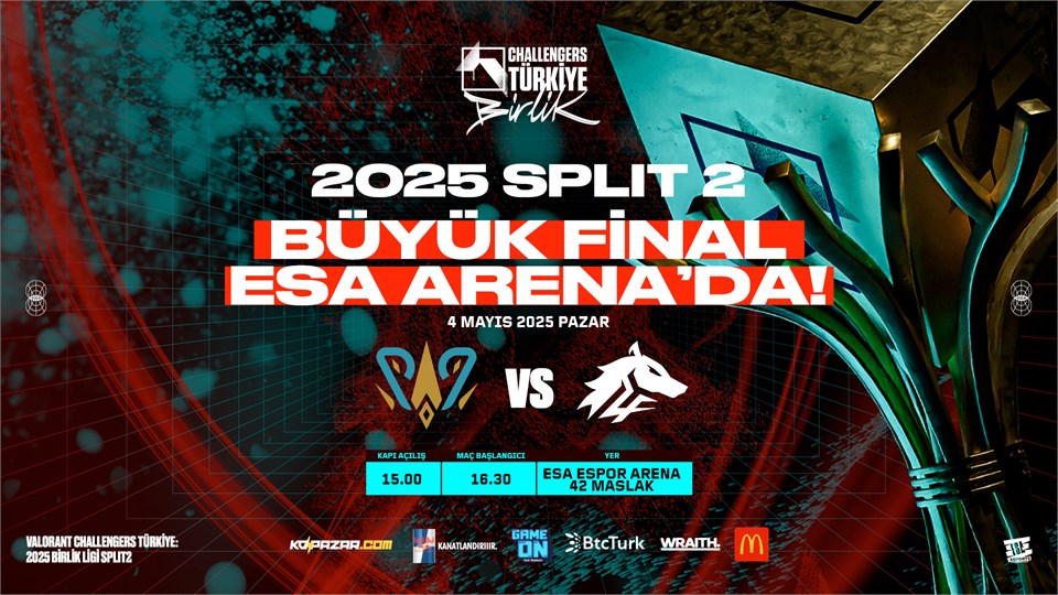 VALORANT Challengers TR: Birlik Ligi | 2025 Split 2 Büyük Final |  BBL PCIFIC vs ULF Esports
