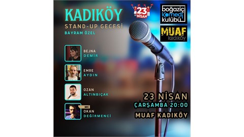 Boğaziçi Komedi Kulübü - Kadıköy Stand-up Gecesi