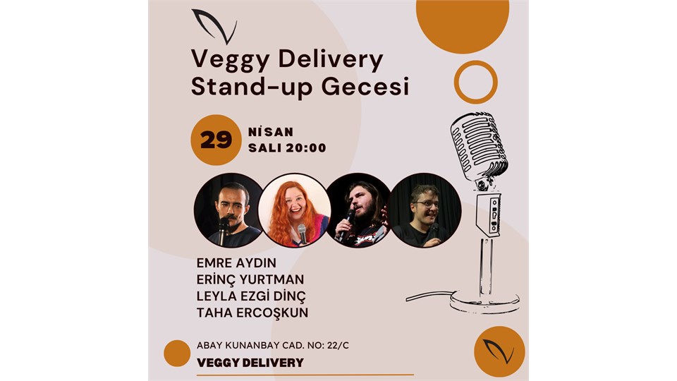 Veggy Delivery Stand-up Gecesi