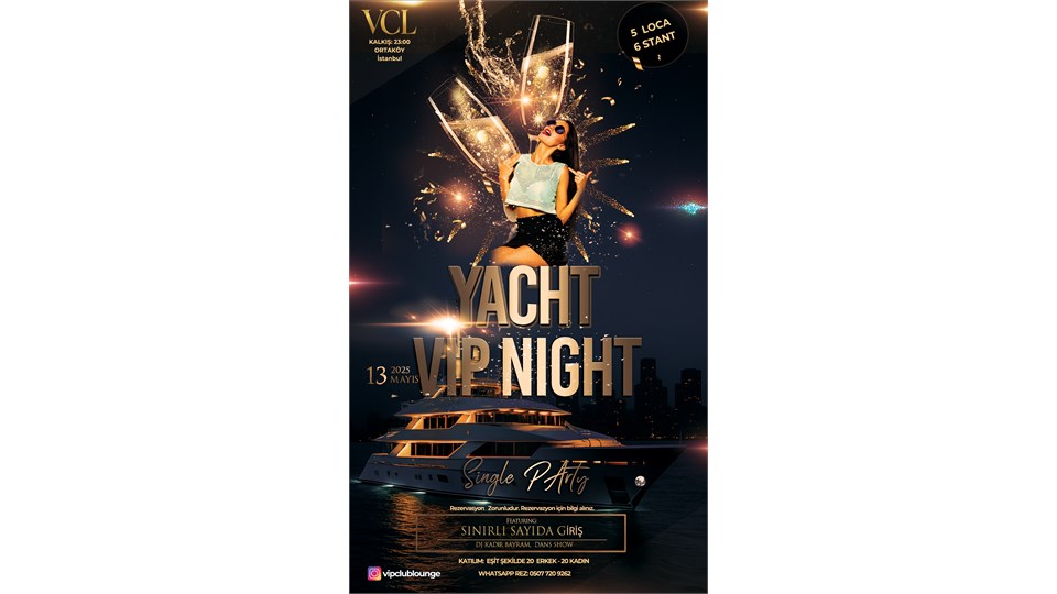 VIP YACHT NIGHT PARTY