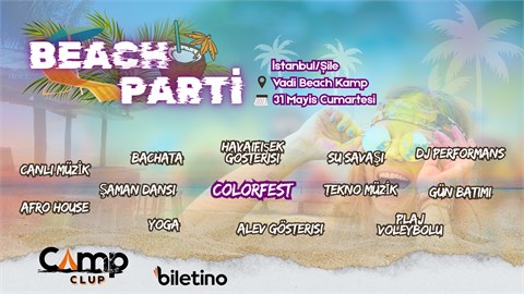 CampClup Beach Parti