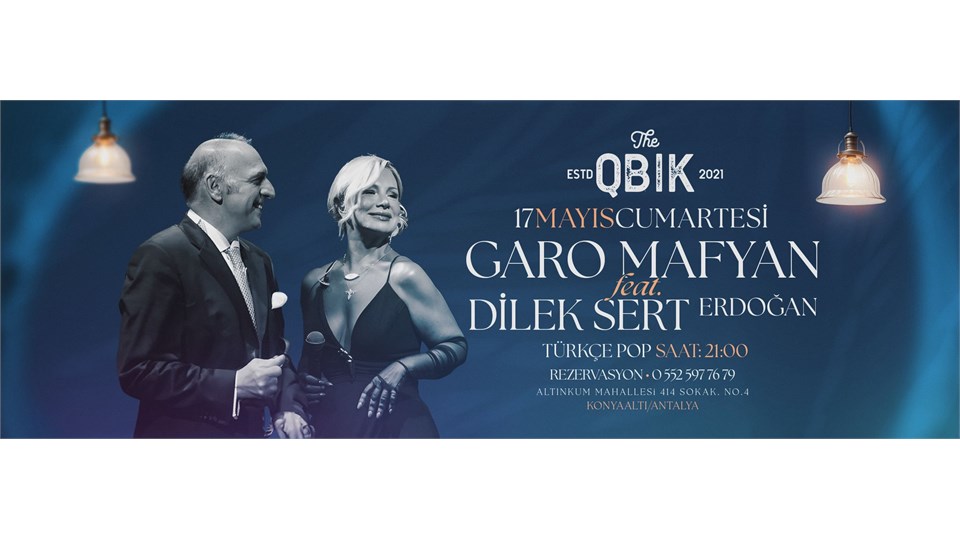 GARO MAFYAN ft. DİLEK SERT ERDOĞAN KONSER / YEMEKLİ EĞLENCE 